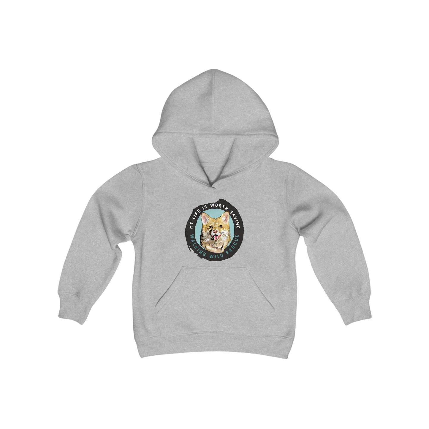 My Life is Worth Saving Featuring Tinkerbell Youth Hooded Sweatshirt