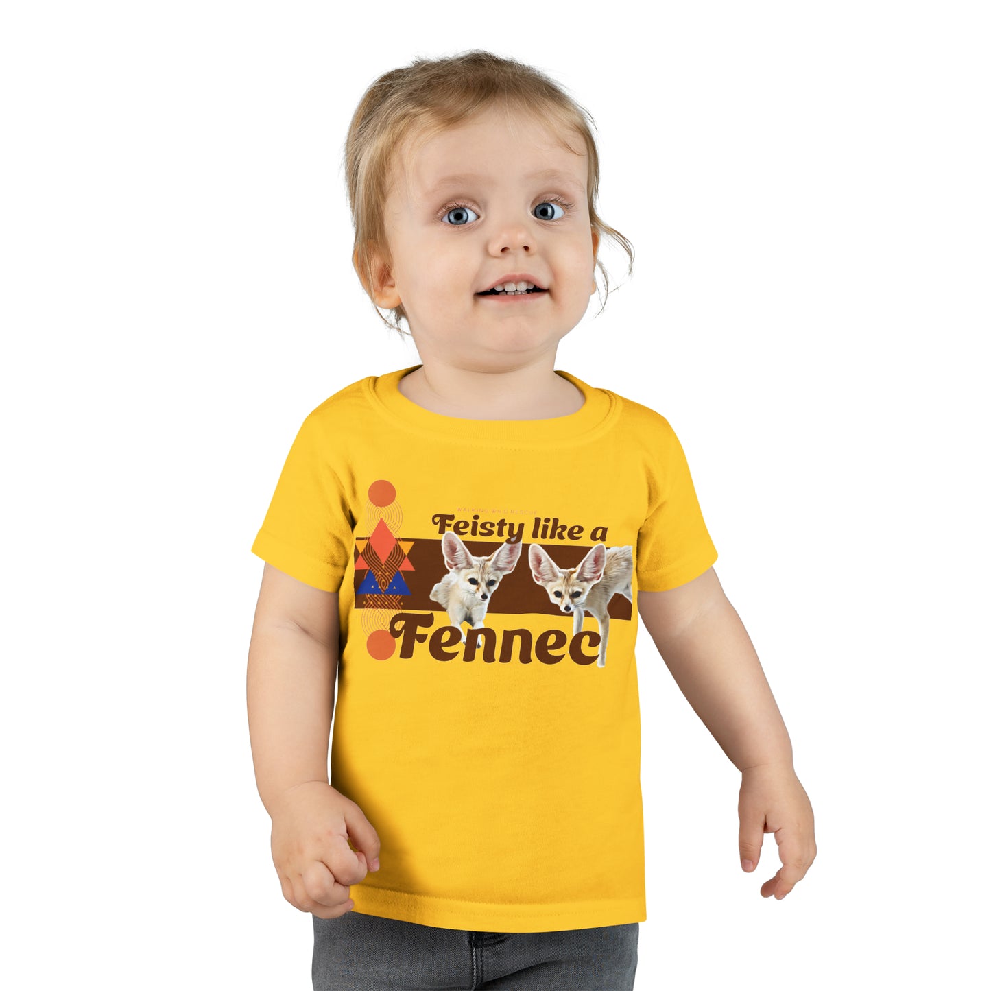 Feisty Like a Fennec Toddler T-shirt