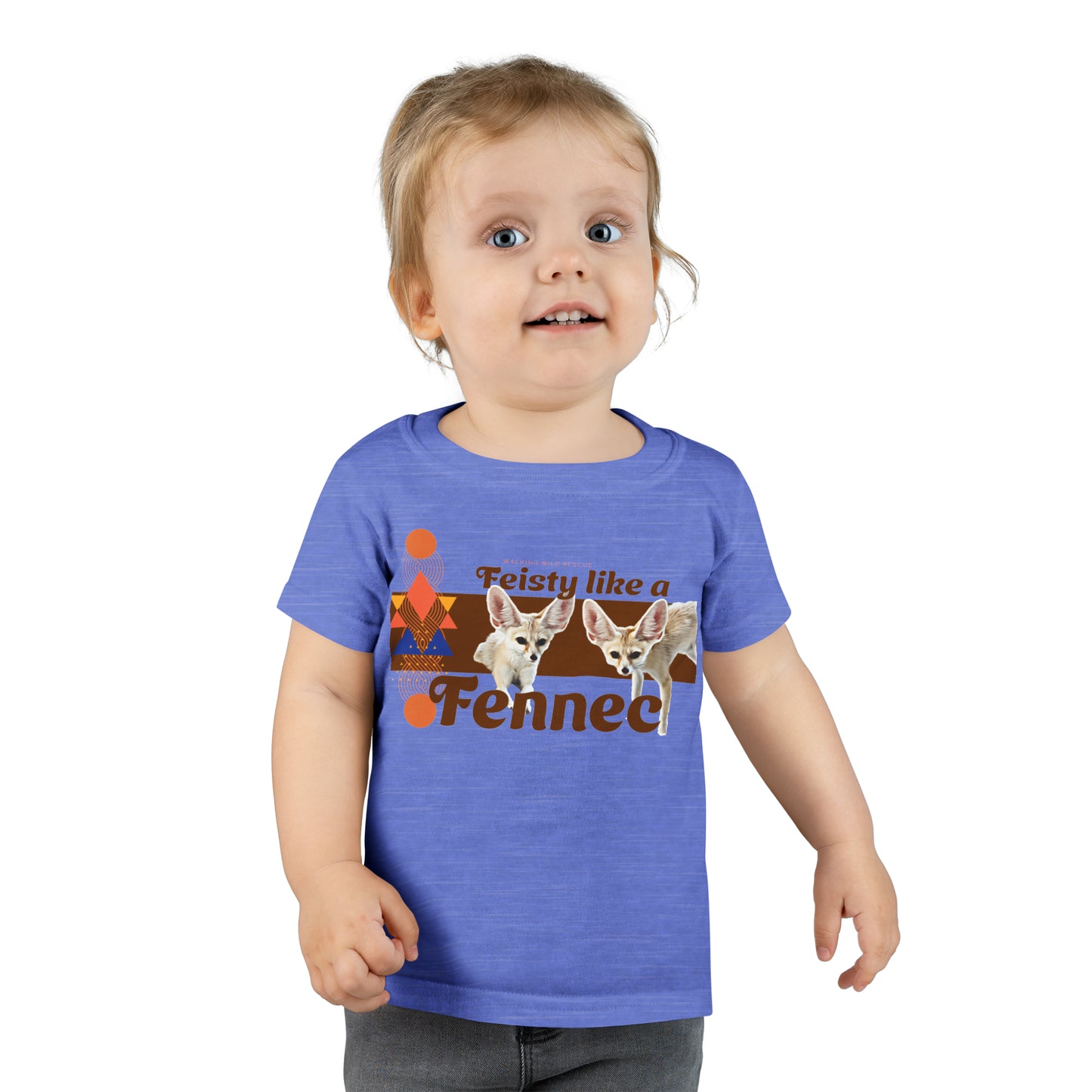 Feisty Like a Fennec Toddler T-shirt