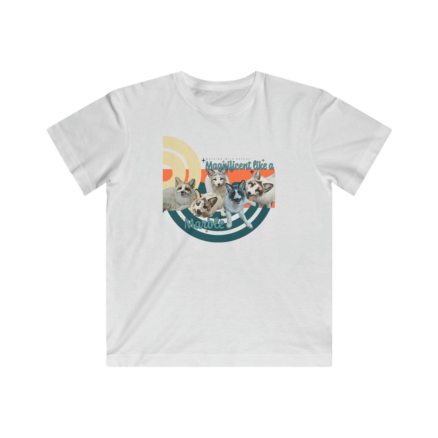 Magnificent Like a Marble Kids Jersey Tee