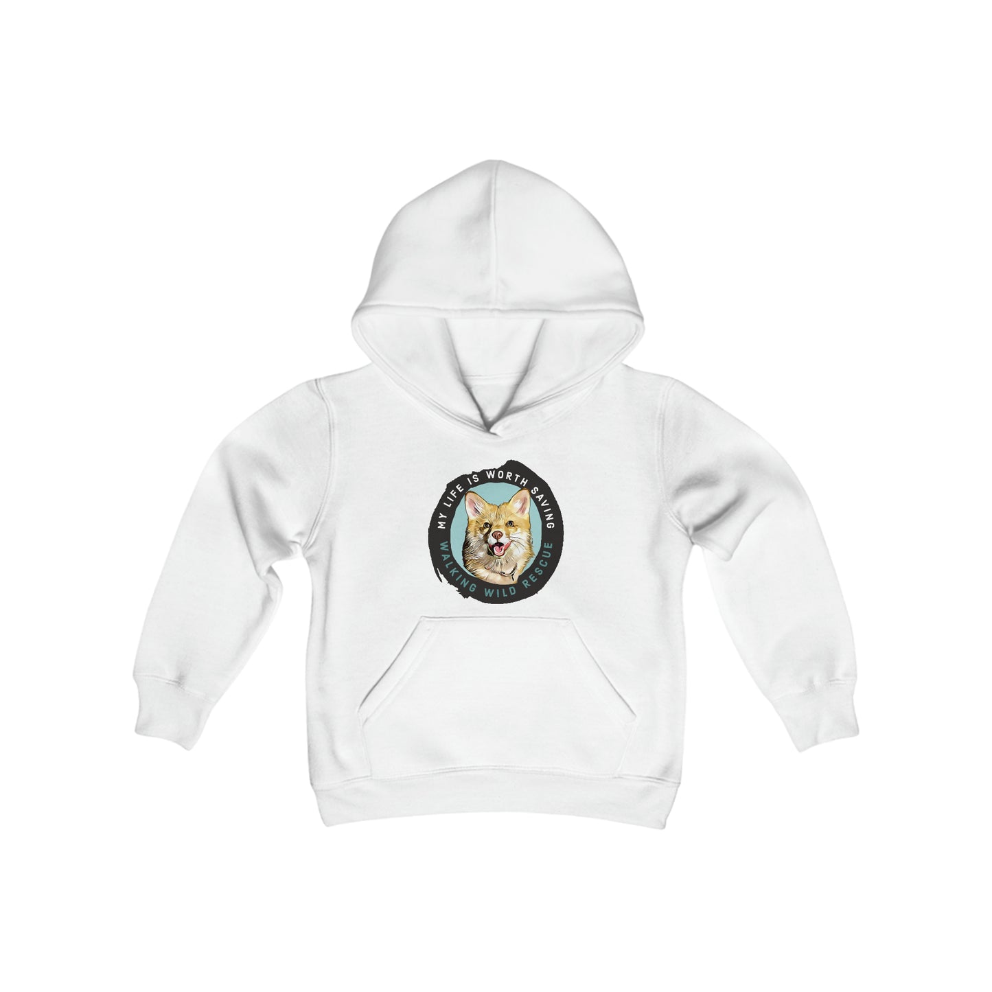 My Life is Worth Saving Featuring Tinkerbell Youth Hooded Sweatshirt