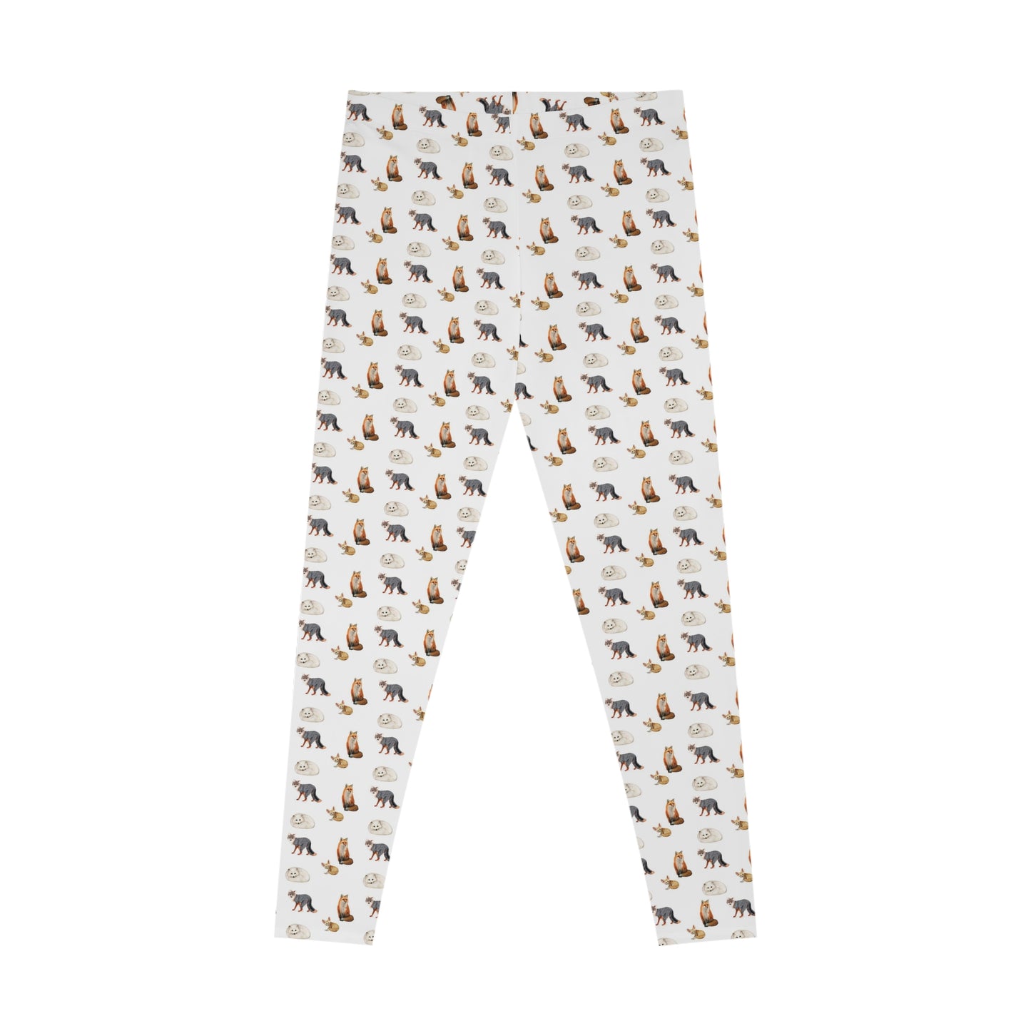 Foxy Stretchy Leggings (AOP)