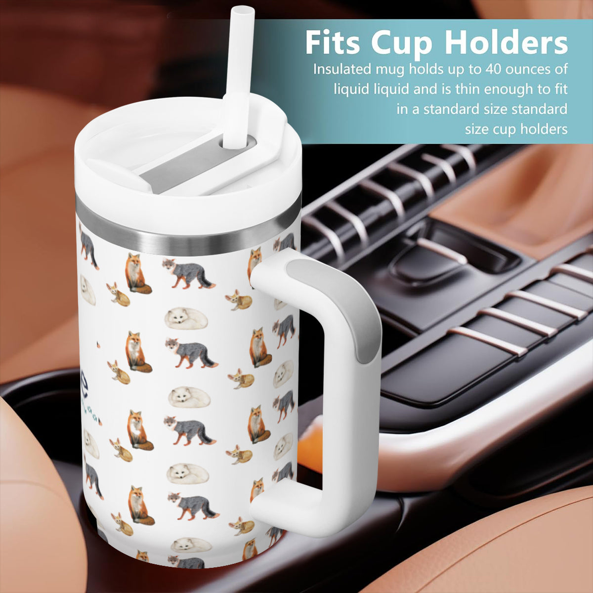 Fox Lovers Tumbler