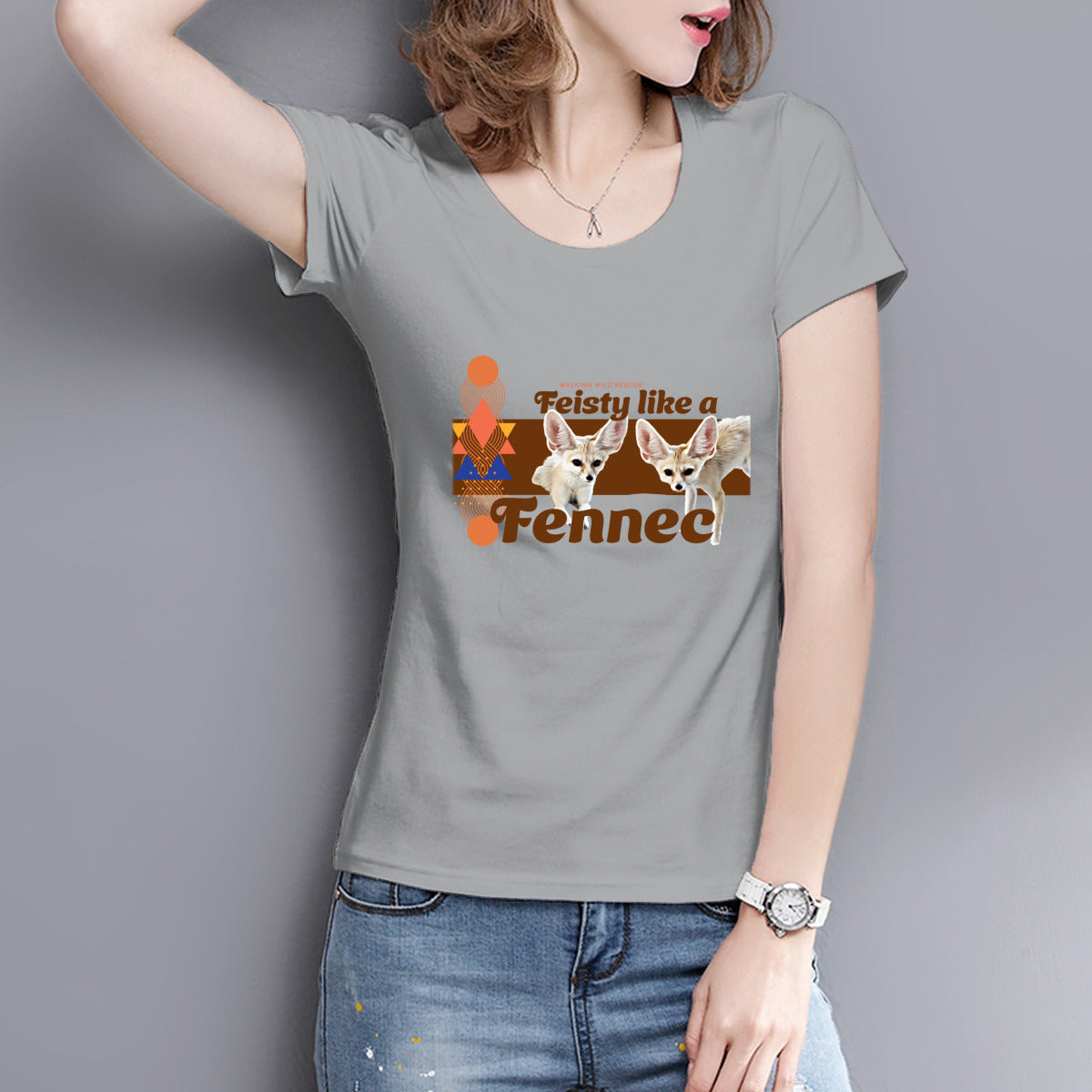 Feisty Like a Fennec Woman's Shirt